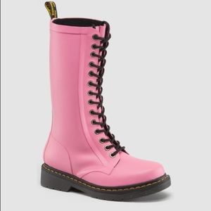 Doc Martens Pink Rubber Shower Boots